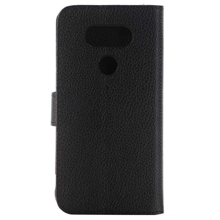 Litchi Texture Horizontal Flip Leather Case with Holder & Card Slots & Wallet for LG G5