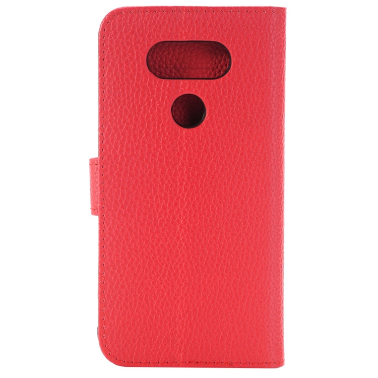 Litchi Texture Horizontal Flip Leather Case with Holder & Card Slots & Wallet for LG G5