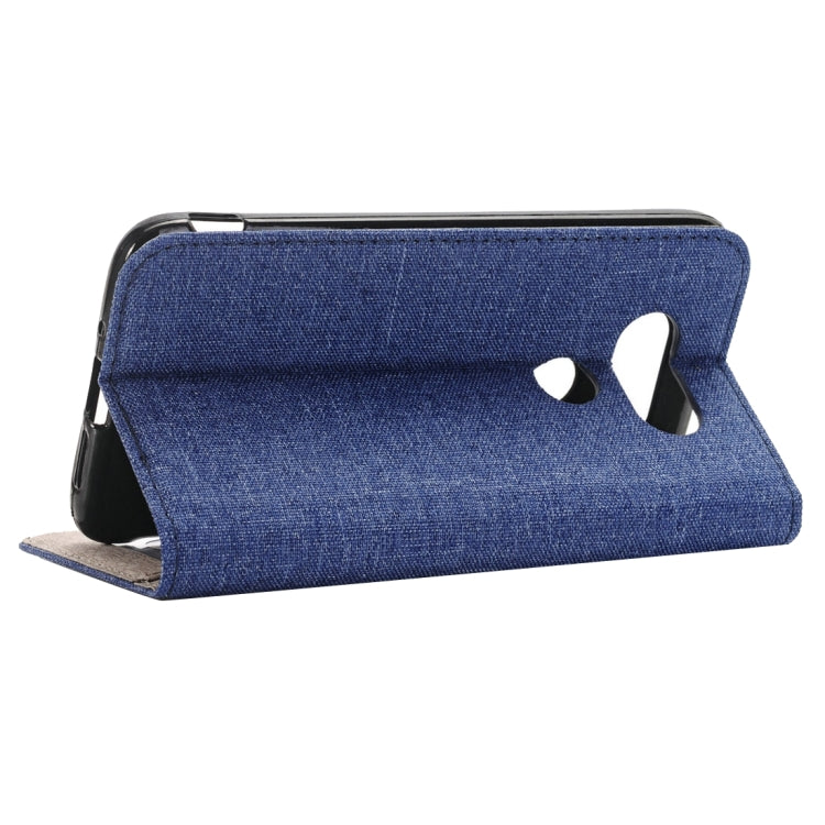 Jeans Cloth Horizontal Flip Leather Case with Holder & Card Slots & Wallet for LG G5