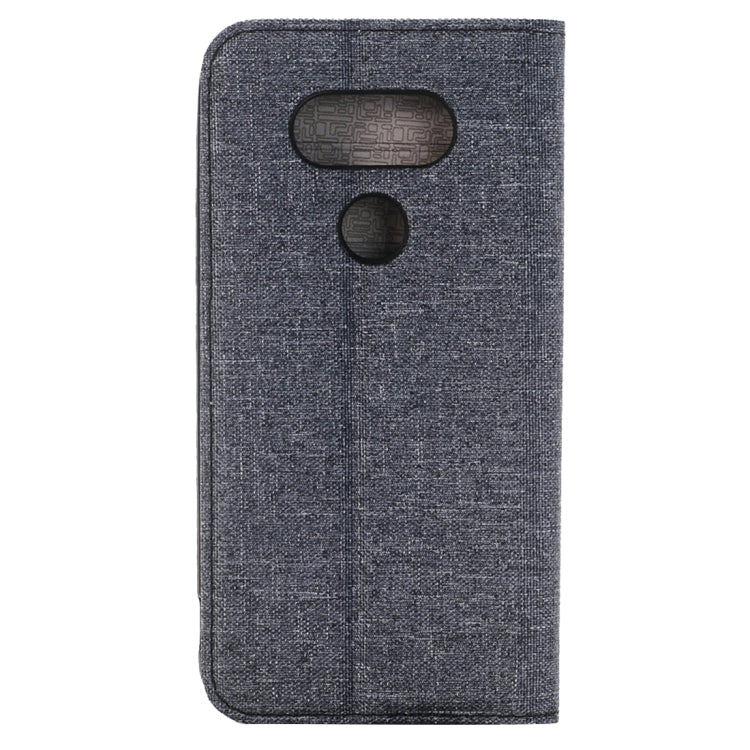 Jeans Cloth Horizontal Flip Leather Case with Holder & Card Slots & Wallet for LG G5