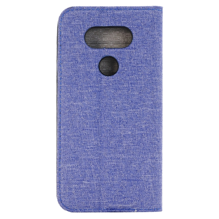 Jeans Cloth Horizontal Flip Leather Case with Holder & Card Slots & Wallet for LG G5