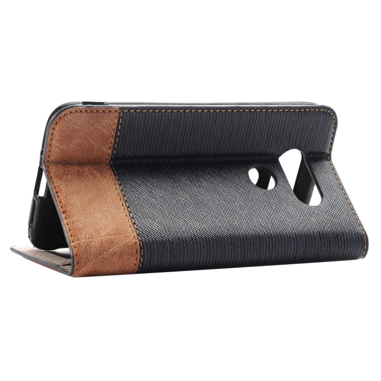 Cross Texture Horizontal Flip Leather Case with Holder & Card Slots & Wallet for LG G5