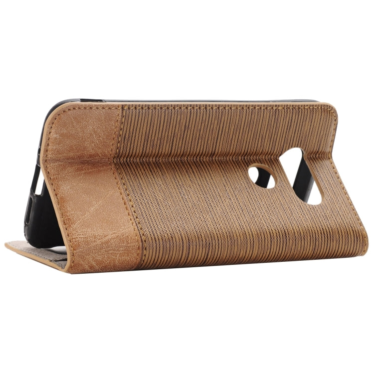 Cross Texture Horizontal Flip Leather Case with Holder & Card Slots & Wallet for LG G5