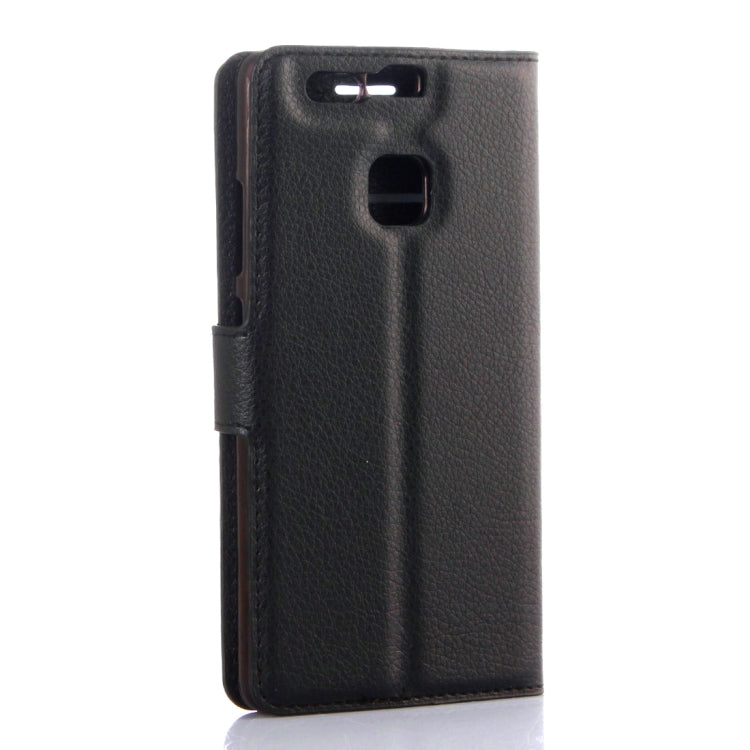 For Huawei  P9 Litchi Texture Horizontal Flip Leather Case with Holder & Card Slots & Wallet
