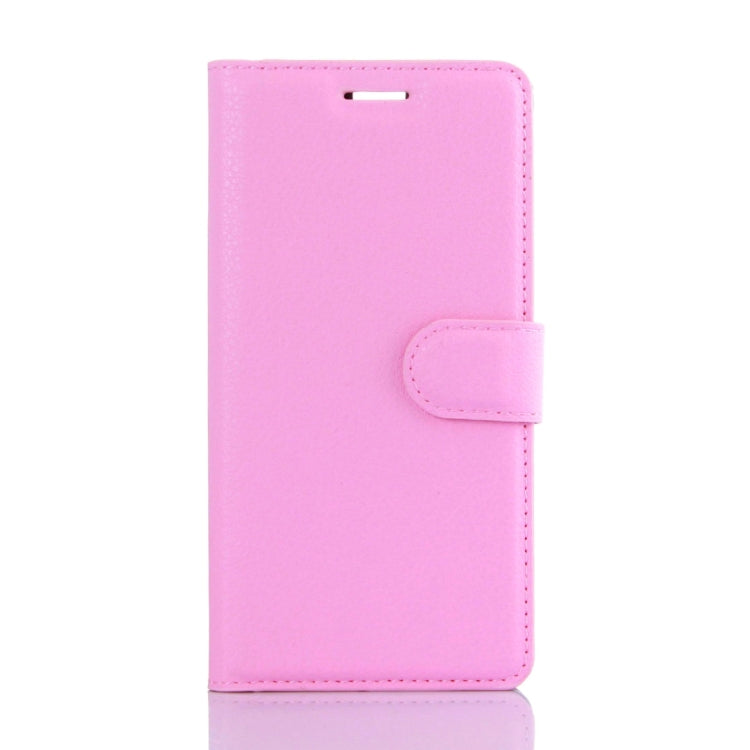 For Huawei  P9 Litchi Texture Horizontal Flip Leather Case with Holder & Card Slots & Wallet
