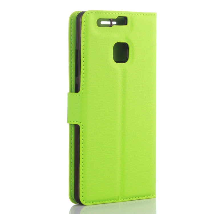 For Huawei  P9 Litchi Texture Horizontal Flip Leather Case with Holder & Card Slots & Wallet