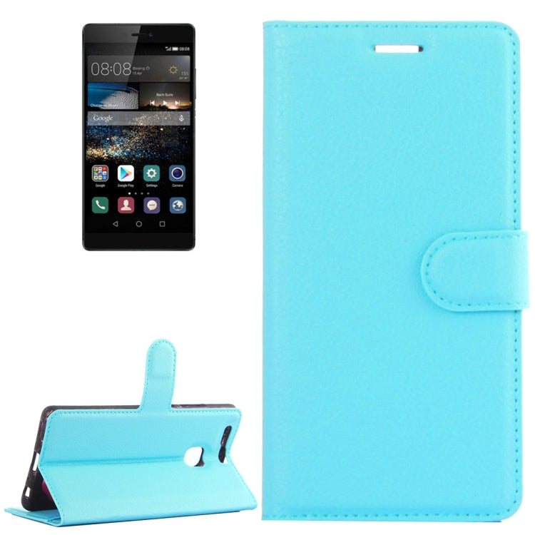 For Huawei  P9 Litchi Texture Horizontal Flip Leather Case with Holder & Card Slots & Wallet