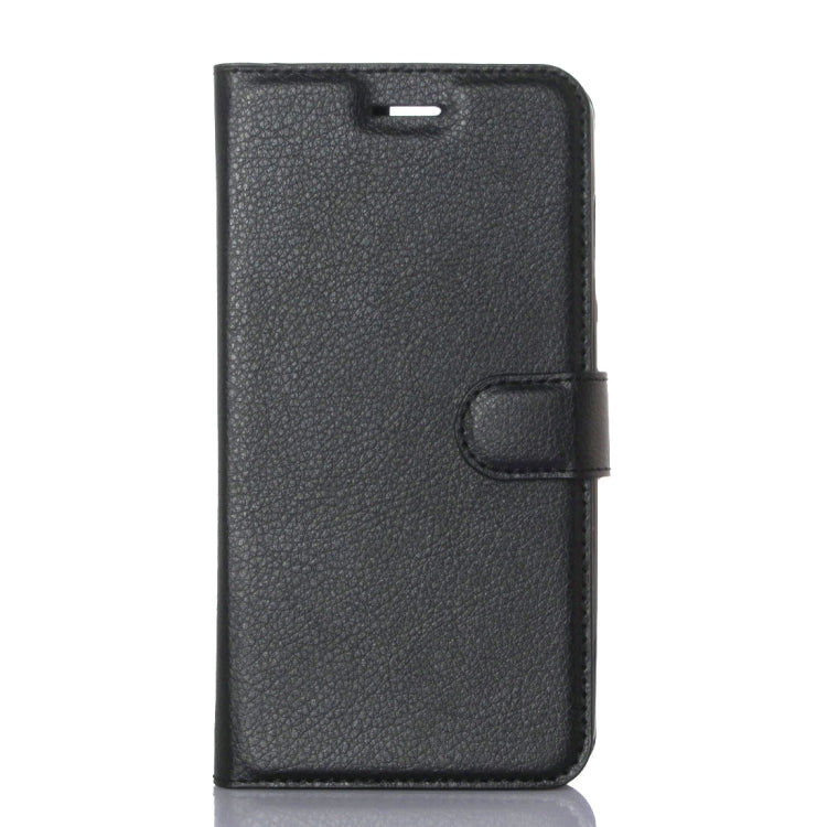Litchi Texture Horizontal Flip Leather Case with Holder & Card Slots & Wallet for Elephone P8000