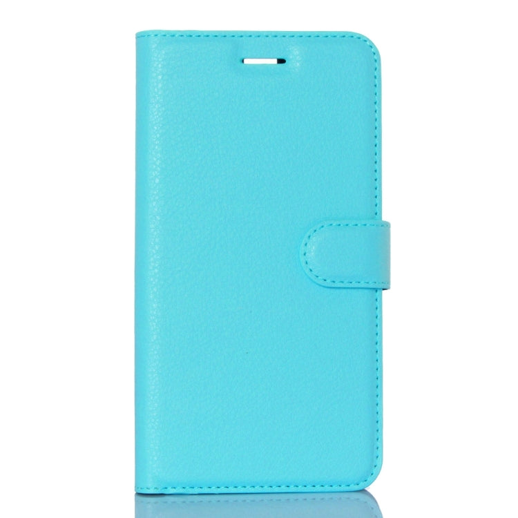 Litchi Texture Horizontal Flip Leather Case with Holder & Card Slots & Wallet for Elephone P8000