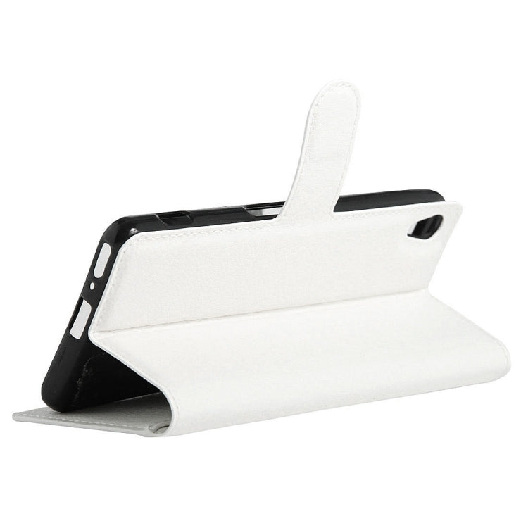 Litchi Texture Horizontal Flip Leather Case with Holder & Card Slots & Wallet for Sony Xperia XA