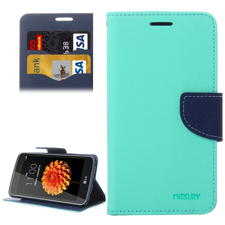 For LG K7 Cross Texture Horizontal Flip Leather Case with Magnetic Buckle & Holder & Card Slots & Wallet