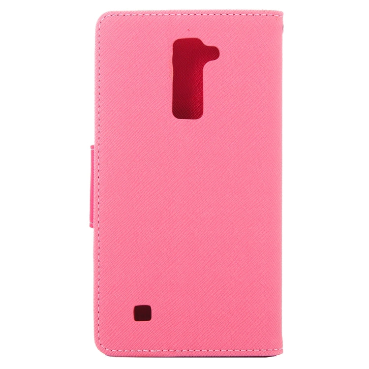 For LG K10 Cross Texture Horizontal Flip Leather Case with Magnetic Buckle & Holder & Card Slots & Wallet