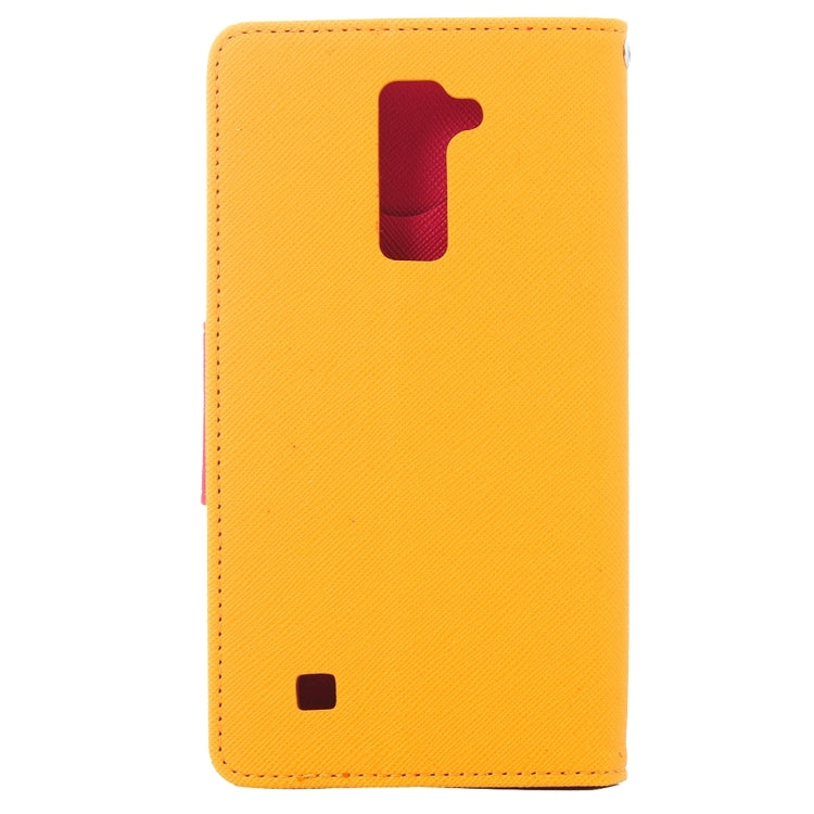For LG K10 Cross Texture Horizontal Flip Leather Case with Magnetic Buckle & Holder & Card Slots & Wallet