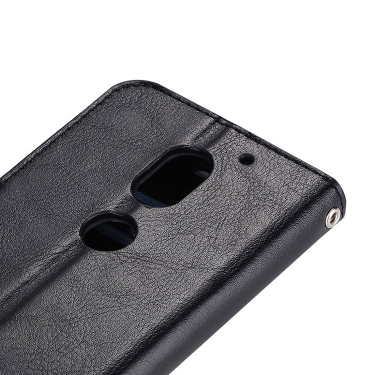 For Motorola Moto E3 Power Crazy Horse Texture Horizontal Flip Leather Protective Case with Holder & Card Slots & Wallet & Lanyard & Photo Frame