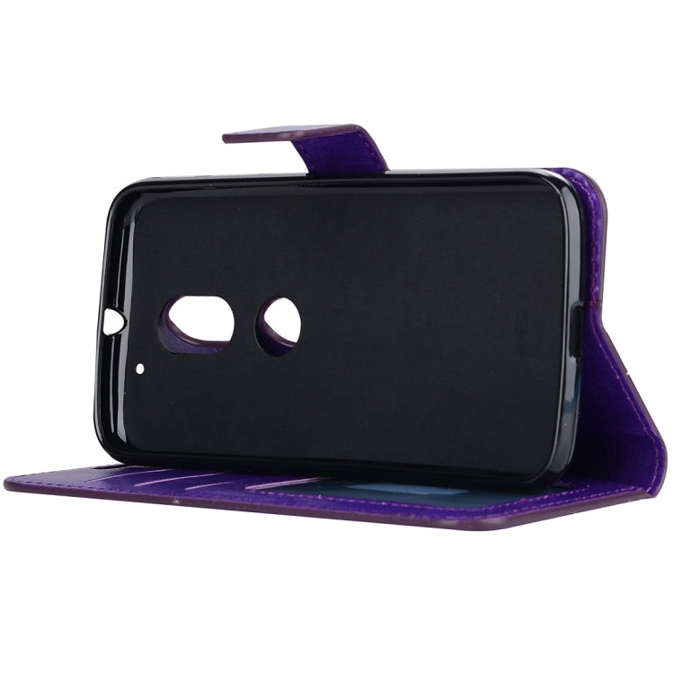 For Motorola Moto E3 Power Crazy Horse Texture Horizontal Flip Leather Protective Case with Holder & Card Slots & Wallet & Lanyard & Photo Frame