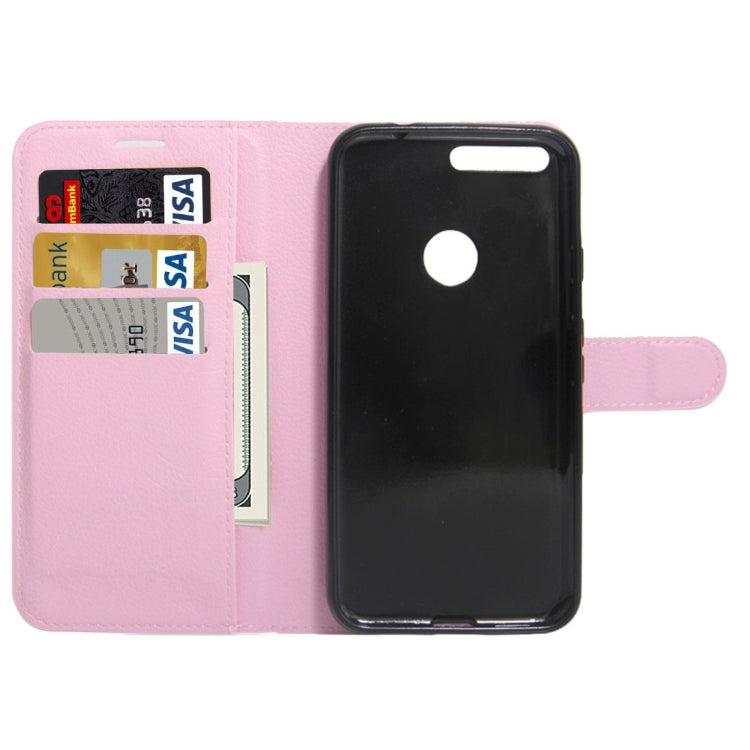 For Google Pixel XL Litchi Texture Horizontal Flip Leather Case with Holder & Card Slots & Wallet