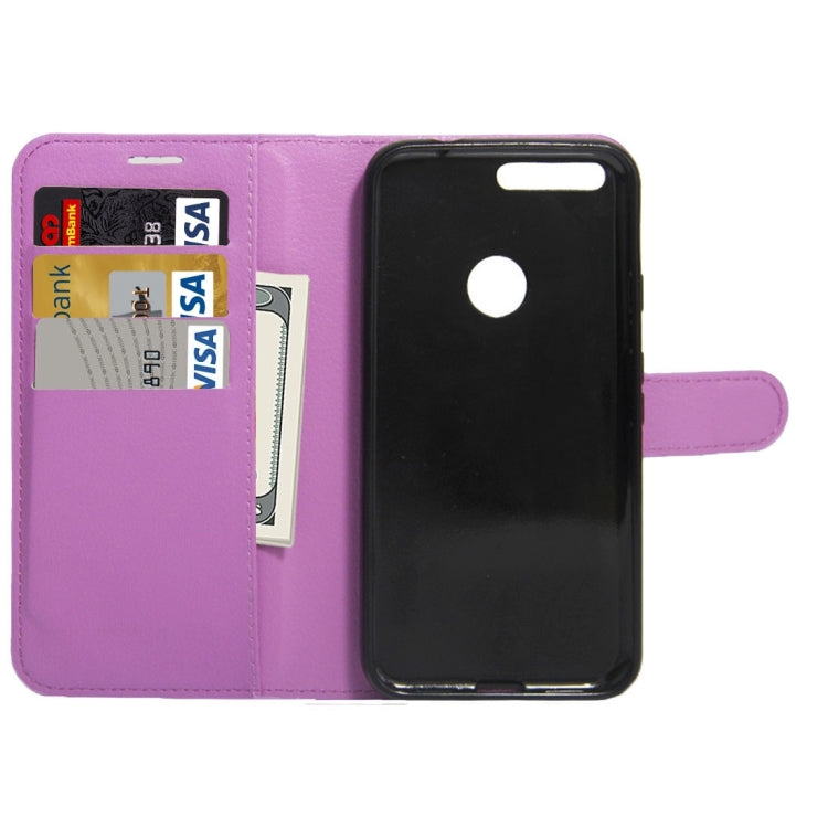 For Google Pixel XL Litchi Texture Horizontal Flip Leather Case with Holder & Card Slots & Wallet