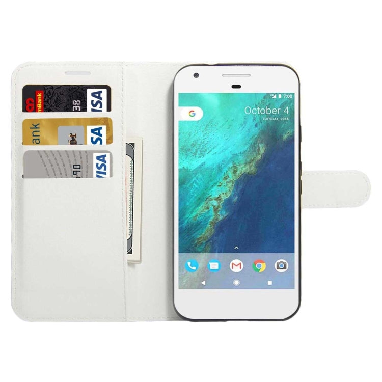 For Google Pixel XL Litchi Texture Horizontal Flip Leather Case with Holder & Card Slots & Wallet