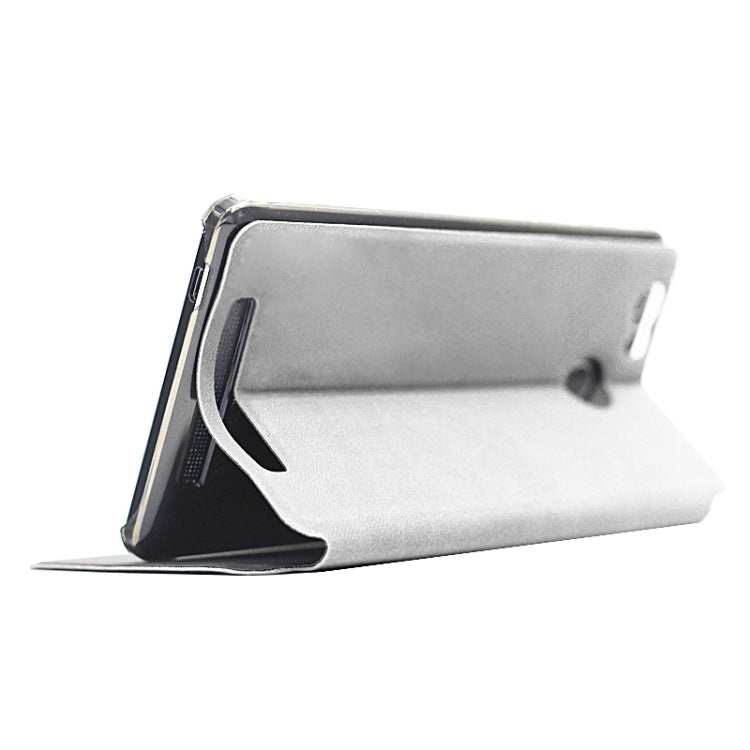 OCUBE for LEAGOO Shark 1 (MPH0234) Lambskin Texture Horizontal Flip Leather Case with Holder