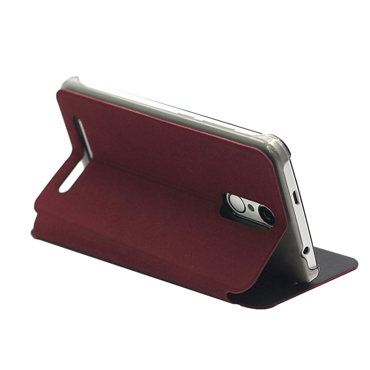 OCUBE for HOMTOM HT17 (MPH0045) Lambskin Texture Horizontal Flip Leather Case with Holder