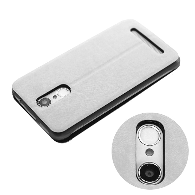 OCUBE for HOMTOM HT17 (MPH0045) Lambskin Texture Horizontal Flip Leather Case with Holder