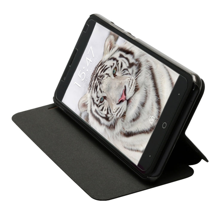 OCUBE for Ulefone Tiger Spring Texture Horizontal Flip Leather Case with Holder