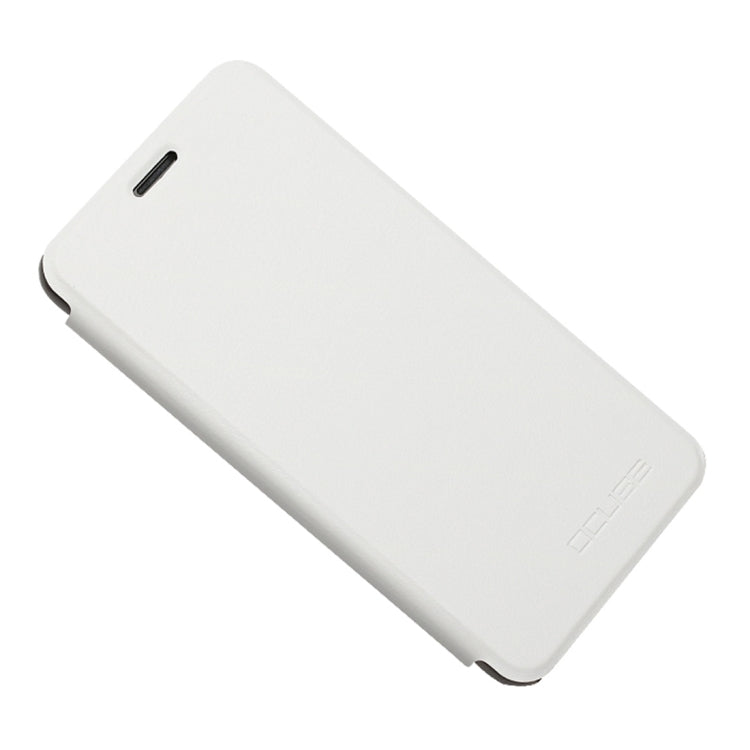OCUBE for OUKITEL U20 Plus (MPH1754) Spring Texture Horizontal Flip Leather Case with Holder (White)