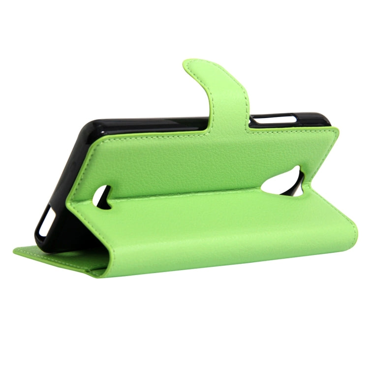 For Wiko U Feel Lite Litchi Texture Horizontal Flip Leather Case with Holder & Card Slots & Wallet