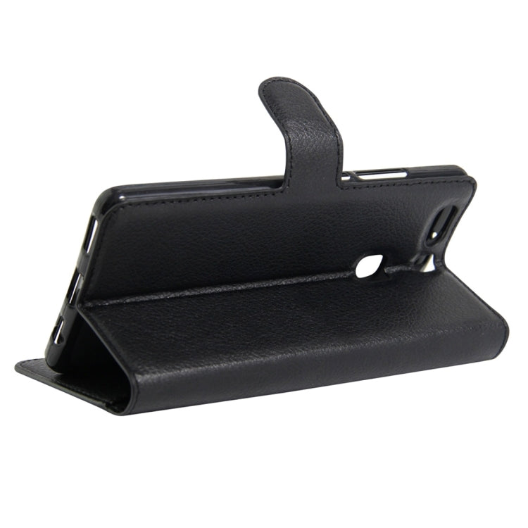 For Huawei  P9 Plus Litchi Texture Horizontal Flip Leather Case with Holder & Card Slots & Wallet