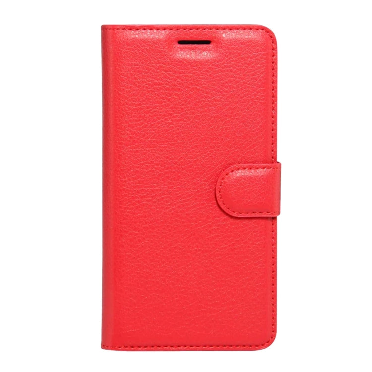 For Huawei  P9 Plus Litchi Texture Horizontal Flip Leather Case with Holder & Card Slots & Wallet