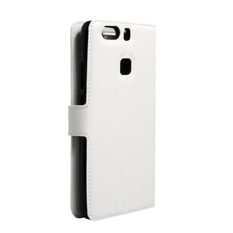 For Huawei  P9 Plus Litchi Texture Horizontal Flip Leather Case with Holder & Card Slots & Wallet
