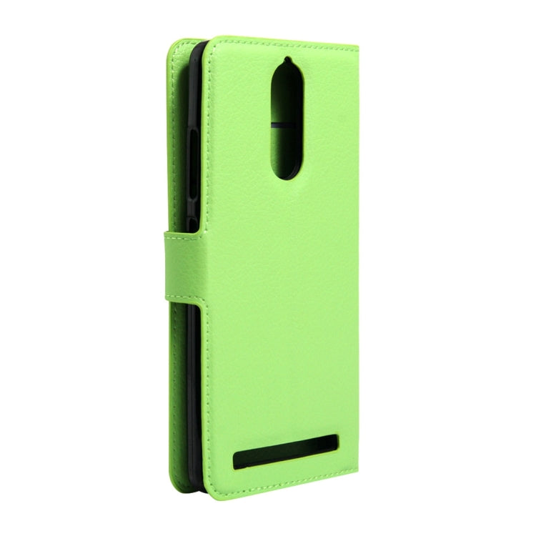 For Lenovo  Lemon K5 Note Litchi Texture Horizontal Flip Leather Case with Holder & Card Slots & Wallet