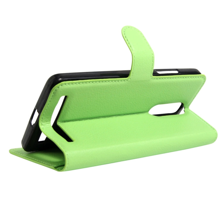 For Lenovo  Lemon K5 Note Litchi Texture Horizontal Flip Leather Case with Holder & Card Slots & Wallet