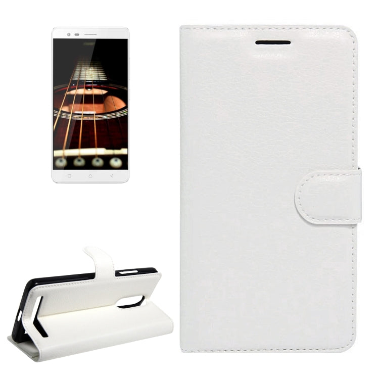 For Lenovo  Lemon K5 Note Litchi Texture Horizontal Flip Leather Case with Holder & Card Slots & Wallet