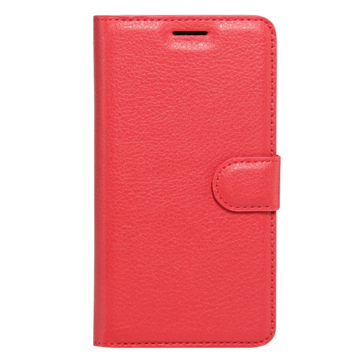For Orange Dive 71 Litchi Texture Horizontal Flip Leather Case with Holder & Card Slots & Wallet