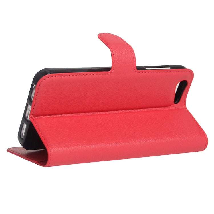 For Orange Dive 71 Litchi Texture Horizontal Flip Leather Case with Holder & Card Slots & Wallet