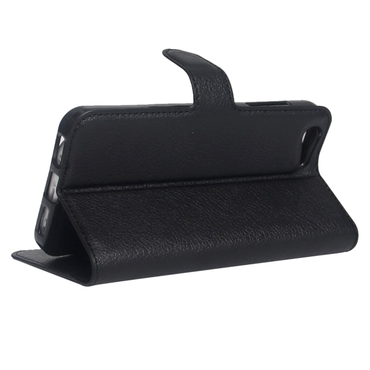 For ZTE  Blade A506 Litchi Texture Horizontal Flip Leather Case with Holder & Card Slots & Wallet