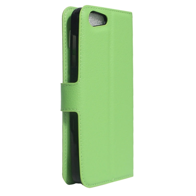 For ZTE  Blade A506 Litchi Texture Horizontal Flip Leather Case with Holder & Card Slots & Wallet