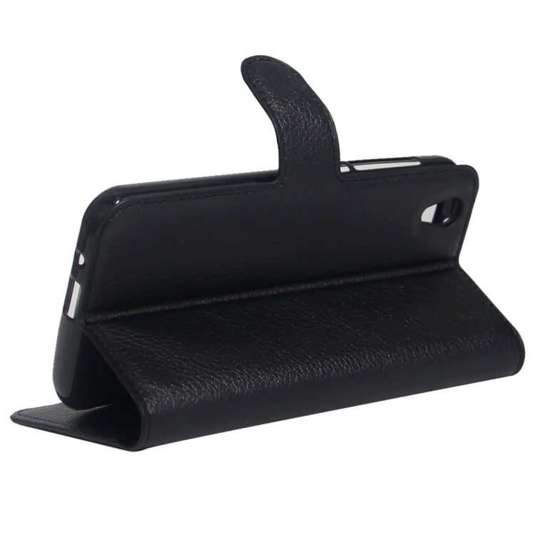 For UMI  London Litchi Texture Horizontal Flip Leather Case with Holder & Card Slots & Wallet