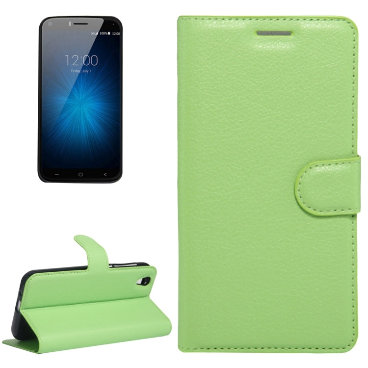 For UMI  London Litchi Texture Horizontal Flip Leather Case with Holder & Card Slots & Wallet