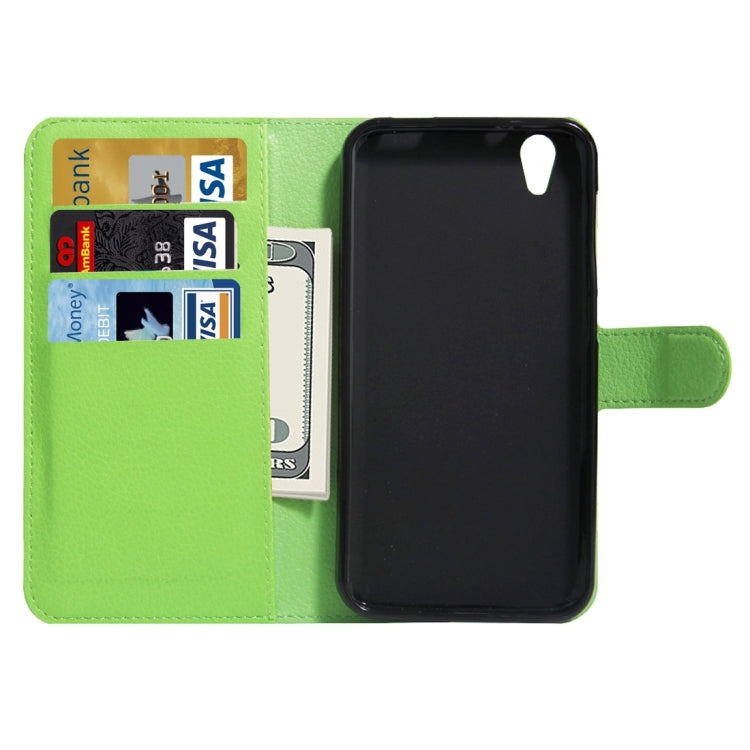 For UMI  London Litchi Texture Horizontal Flip Leather Case with Holder & Card Slots & Wallet