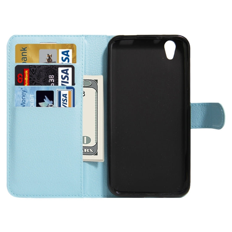 For UMI  London Litchi Texture Horizontal Flip Leather Case with Holder & Card Slots & Wallet