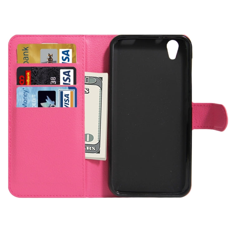 For UMI  London Litchi Texture Horizontal Flip Leather Case with Holder & Card Slots & Wallet