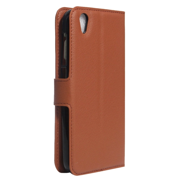 For UMI  London Litchi Texture Horizontal Flip Leather Case with Holder & Card Slots & Wallet