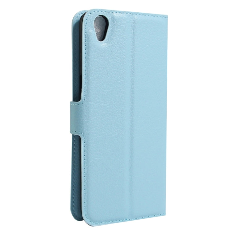 For OPPO  A37 Litchi Texture Horizontal Flip Leather Case with Holder & Card Slots & Wallet