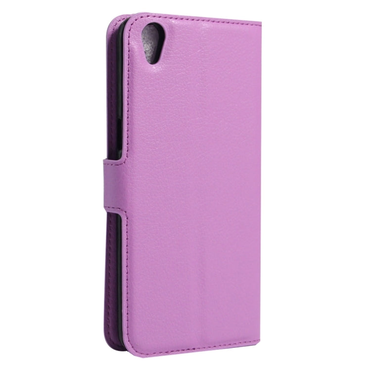 For OPPO  A37 Litchi Texture Horizontal Flip Leather Case with Holder & Card Slots & Wallet