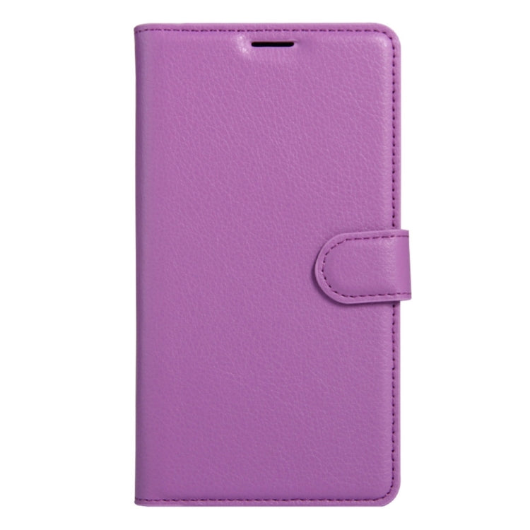 For OPPO  A59 Litchi Texture Horizontal Flip Leather Case with Holder & Card Slots & Wallet
