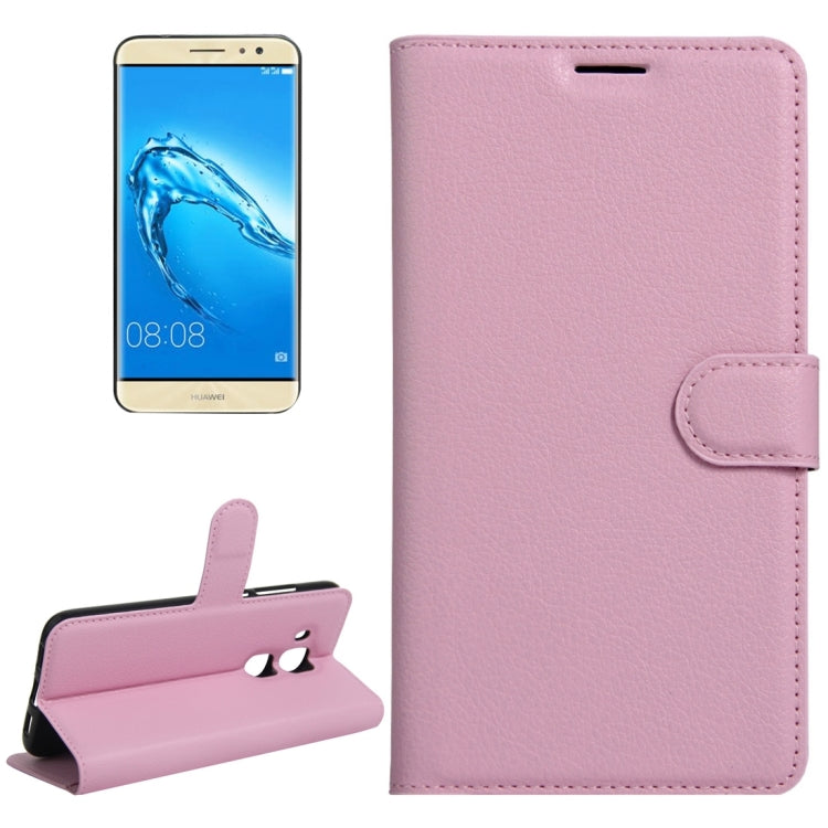 For Huawei  Maimang 5 Litchi Texture Horizontal Flip Leather Case with Holder & Card Slots & Wallet
