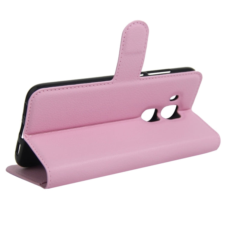 For Huawei  Maimang 5 Litchi Texture Horizontal Flip Leather Case with Holder & Card Slots & Wallet