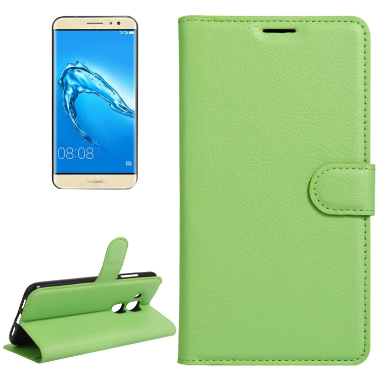 For Huawei  Maimang 5 Litchi Texture Horizontal Flip Leather Case with Holder & Card Slots & Wallet